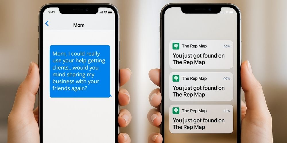 From asking mom for help to getting found on The Rep Map